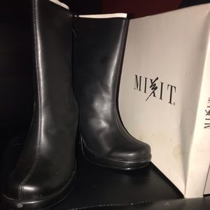 MIXIT FLIRT BLACK BOOTS